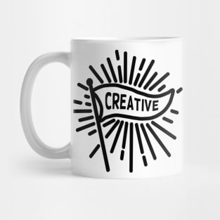 Vintage Creative Flag Mug